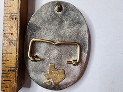 Vintage 2001 Cheyenne Trap And Shoot Club Champion Trophy Belt Buckle Singles AA