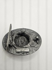 British Bulldog Union Jack Belt Buckle UK Biker England Great Britain