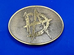 Dean Ambrose Jon Moxley Belt Buckle Wwe Loot Crate Exclusive 2016 Wrestling