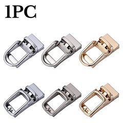 Men Alloy Automatic Buckle Casual Ratchet Belt Buckle 2.2-2.4cm Wide Belts Multi