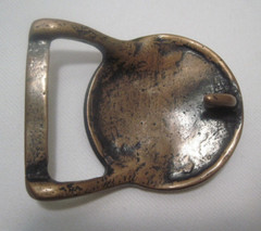 Tech Ether Guild Egyptian Revival Pharaoh Solid Brass 1970s Vintage Belt Buckle