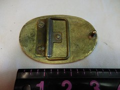 Locomotive 999 Solid Brass Belt Buckle Railroad Engine Train