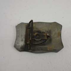 Peters Cartridge Duck Hunt Hunting Hunter Ammo Ammunition Gift Vtg Belt Buckle