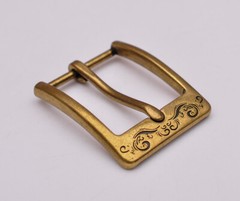 Casual Brass Single Prong Pin Leathercraft Men Replacement Leather Buckle 35mm