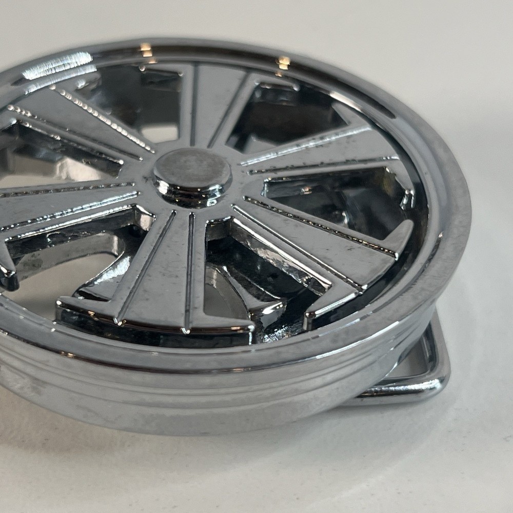 Spinner Belt Buckle Car Truck Rim Tire Spinning Motion West side CA