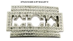 Razor Blade Belt Buckles Barber Shop Hairdresser Hair Stylist Tool Silver Chrome