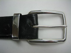 Sterling silver 925 buckle w/1.5&Prime; Genuine Alligator belt sizes 30&Prime; to 44&Prime; U.S.A.