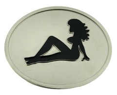 Men Women Belt Buckles Mud Flap Girl Trucker Girl Naked Lady Luck Pin Nude Biker