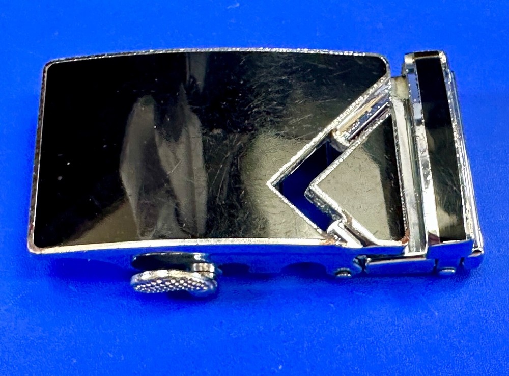 Retro Black Slide Ratchet Belt Replacement Belt Buckle