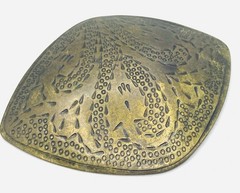 vintage Design brass belt buckle from the 1900s Y1