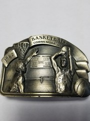 Basketball Belt Buckle Brass Vintage By Arroyo- USA Great Christmas Gift Idea