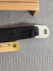 CORVETTE LOGO SEATBELT STEEL BUCKLE BELT – EXPANDABLE UP TO 36INCHES-GENTLY USED