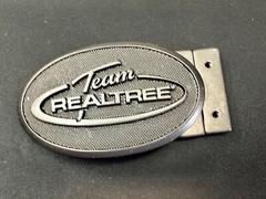 Team Realtree Hunting Accesories Duck Dynasty Advertisement Belt Buckle