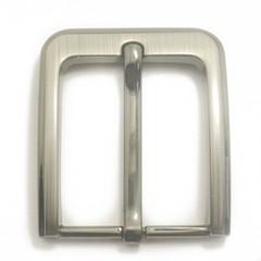 Single Prong Belt Buckle Alloy Pin Buckle for 1.5&Prime; Wide belt Replacement Buckle