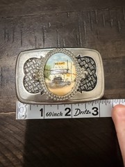 Vintage belt buckle Trucker Unisex