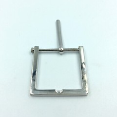 Shiny 935 Argentium Silver Simple Fine Men&rsquo;s Belt Buckle