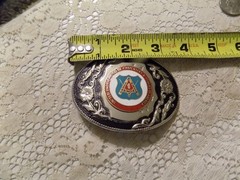 United Brotherhood Carpenters Joiners Belt Buckle Rare New Free Ship
