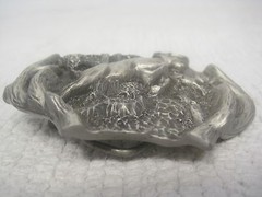 1982 The Great American Buckle Co Buck & Doe Pewter Belt Buckle 3 3/8&Prime; x 2 1/4&Prime;