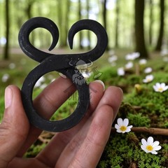 Hand Forged Viking Iron Belt Buckle – Medieval Style Authentic Craftsmanship