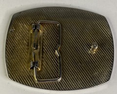 Large Metal “100th Anniversary Statue of Liberty” 3” Rectangle Belt Buckle