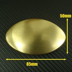 Solid Brass Oval shaped Western Belt Buckle Belt Buckle for 1.25&Prime; Belt Z521
