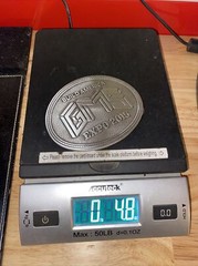 Build America Belt Buckle Metal Union Collector GIFT Construction Labor 4 INCH