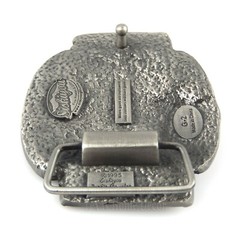 Right to Bear Arms Skeleton 2nd Amendment Gun Rights Belt Buckle Fits 1.5&Prime; Belts