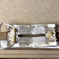 Brent Williams 2004 Double Grille Belt Buckle ~Z53~