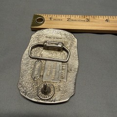 VINTAGE LIMITED EDITION LEVIS TWO HORSE BRAND LEVIS STRAUSS & CO. BELT BUCKLE