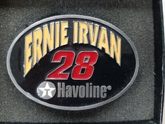 American Legends #129 ERNIE IRVAN #28 TEXCO HAVOLINE NASCAR SPORTS RACING BUCKLE