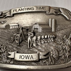 Vintage Belt Buckle » Planting Time Iowa » Dekalb Pfizer Genetics Limited Edition