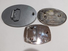 3 Unique Belt Buckles