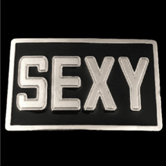 SEXY GIRLS XXX SEX DISCO DANCE BLACK BELT BUCKLE BUCKLES BOUCLE DE CEINTURES