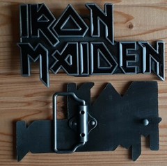 Iron Maiden Music Belt Buckle