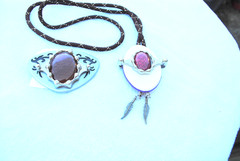 Western Belt Buckle and Bolo Set