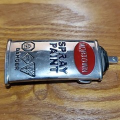 Mobtown Spray Paint Graffiti Belt Buckle Metal Collectible Accessory Rare Unique