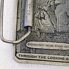 Belt Buckle – Through the Looking Glass 1974 Bergamot Brass Works