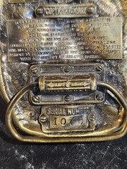 1982 USMC United States Marine Corps First to Fight Belt Buckle B173