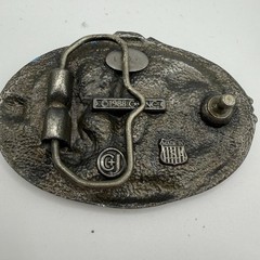America&rsquo;s Finest Trooper Multi-Color Pewter Belt Buckle