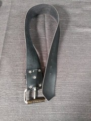 Republic Denim Belt Thick Black