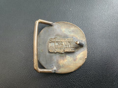 Solid Bronze – Colorado Mountain College Belt Buckle Silversmiths Vail, CO RARE