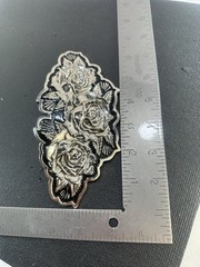 Famous Stars & Straps Triple Rose Belt Buckle Travis Barker Y2K Blink-182