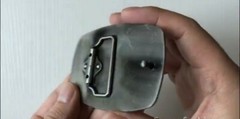Dodge Ram Red Pewter Color Logo Belt Buckle RAM Collectible new