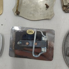 Vintage Belt Buckle LOT OF 13 – Mixed Metals Western Eagle Harley Aztec Mens