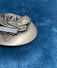 Winston Tobacco Advertising 3 Dimension Flying Eagle Belt Buckle