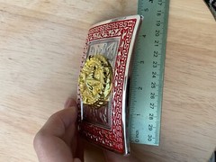 Western Buckle Silver Gold Red Texas Lone Star Cowboy Fit 2 » Hebillas Vaqueras