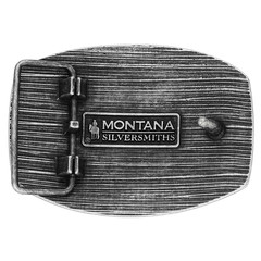 Montana Silversmiths Dale Brisby Texas Homestead Belt Buckle A1043DB