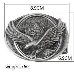 Eagle belt buckle for men&rsquo;s Western cowboy motorcycle riding