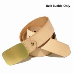 1 1/2&Prime; 38mm Heavy Duty Smooth Solid Brass Blank Belt Buckle, Blank Belt Buckle
