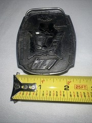 1990 Presidential Safety Award for Joslin Hides and Leather Buckle # 37 Of 250